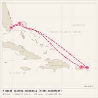 Carnival Celebration September 27, 2026 itinerary map