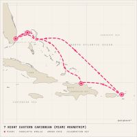 Carnival Celebration October 18, 2026 itinerary map