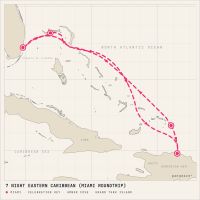 Carnival Celebration December 26, 2027 itinerary map