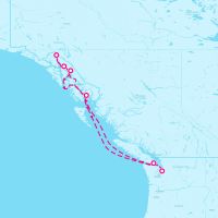 Carnival Legend May 4, 2027 itinerary map