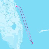 Carnival Liberty January 2, 2024 itinerary map