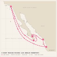 Carnival Panorama October 7, 2028 itinerary map