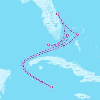 Celebrity Apex December 27, 2025 itinerary map