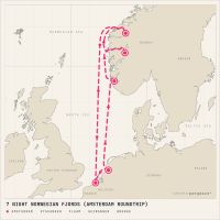 Celebrity Apex May 17, 2028 itinerary map