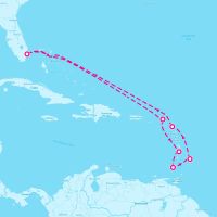 Celebrity Ascent November 13, 2026 itinerary map