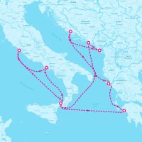 Celebrity Beyond May 17, 2024 itinerary map