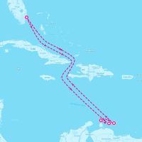 Celebrity Beyond July 13, 2024 itinerary map