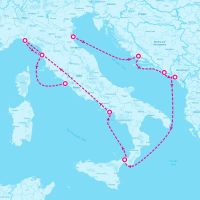 Celebrity Constellation May 29, 2026 itinerary map