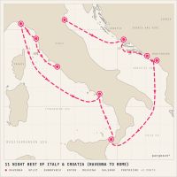 Celebrity Constellation May 29, 2028 itinerary map