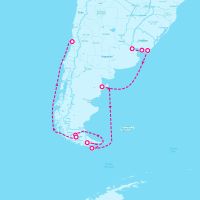 Celebrity Eclipse March 26, 2024 itinerary map