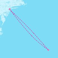 Celebrity Eclipse June 23, 2024 itinerary map