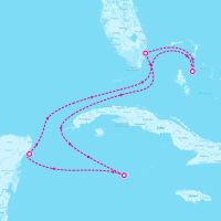 Celebrity Eclipse January 11, 2026 itinerary map