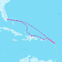 Celebrity Eclipse January 31, 2026 itinerary map