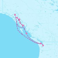 Celebrity Edge July 19, 2024 itinerary map