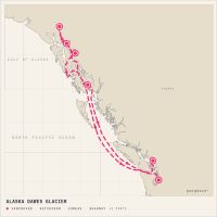 Celebrity Edge May 12, 2028 itinerary map