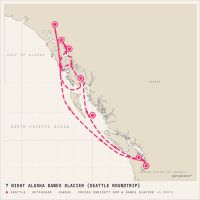 Celebrity Edge June 9, 2028 itinerary map