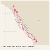 Celebrity Edge July 7, 2028 itinerary map