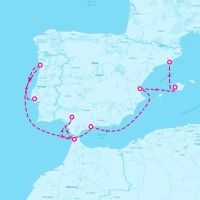 Celebrity Equinox May 16, 2024 itinerary map