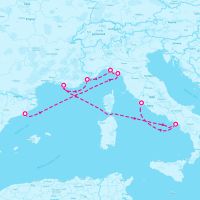 Celebrity Equinox July 11, 2024 itinerary map