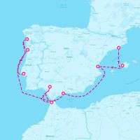 Celebrity Equinox November 11, 2024 itinerary map