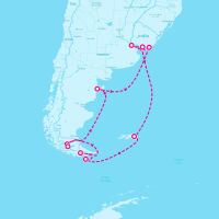 Celebrity Equinox December 7, 2024 itinerary map