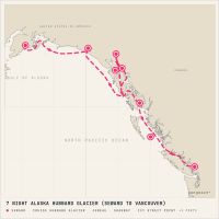 Celebrity Equinox July 7, 2028 itinerary map