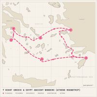 Celebrity Infinity June 25, 2028 itinerary map