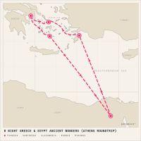 Celebrity Infinity July 23, 2028 itinerary map
