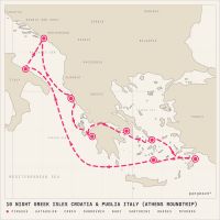 Celebrity Infinity September 25, 2028 itinerary map