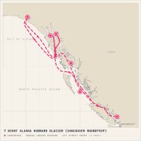 Celebrity Millennium July 9, 2028 itinerary map