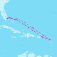Celebrity Reflection May 5, 2024 itinerary map