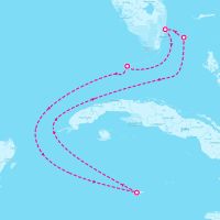 Celebrity Reflection May 12, 2024 itinerary map