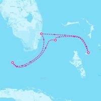 Celebrity Reflection July 8, 2024 itinerary map