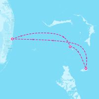 Celebrity Reflection August 23, 2024 itinerary map