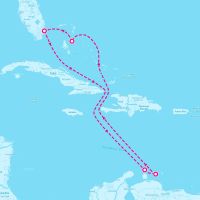 Celebrity Reflection March 29, 2025 itinerary map