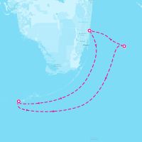 Celebrity Reflection May 25, 2026 itinerary map