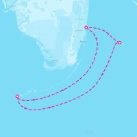 Celebrity Reflection August 21, 2026 itinerary map