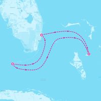 Celebrity Reflection August 28, 2026 itinerary map