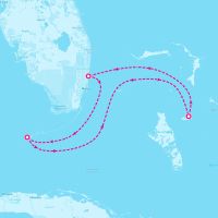 Celebrity Reflection May 10, 2027 itinerary map