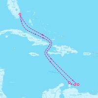 Celebrity Reflection September 4, 2027 itinerary map