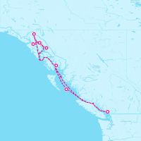 Celebrity Solstice August 4, 2024 itinerary map