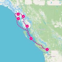 Celebrity Solstice September 10, 2027 itinerary map