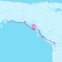 Celebrity Summit July 4, 2025 itinerary map