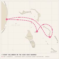 Disney Destiny September 10, 2027 itinerary map