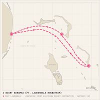Disney Dream March 8, 2027 itinerary map