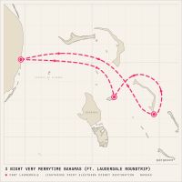 Disney Dream December 10, 2027 itinerary map
