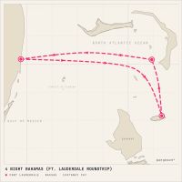 Disney Dream March 6, 2028 itinerary map