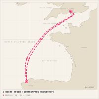 Disney Wish August 30, 2027 itinerary map