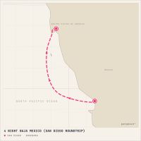 Disney Wonder March 8, 2027 itinerary map