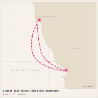 Disney Wonder March 19, 2027 itinerary map